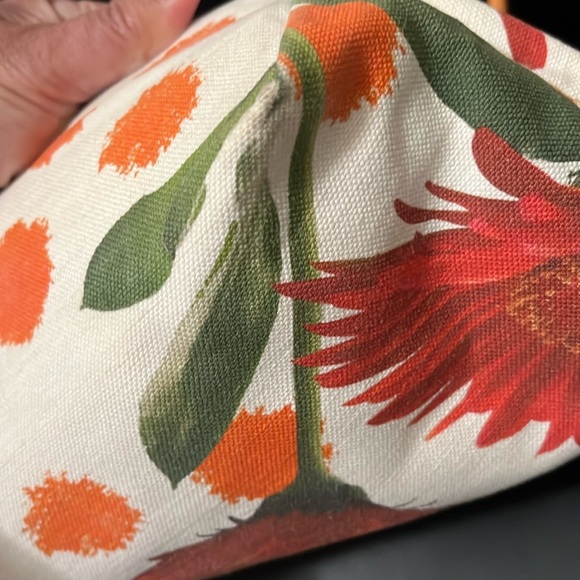 Dooney & Bourke Ltd Ed Zinnia Elegans Canvas & Leather Tote - Picture 5 of 10